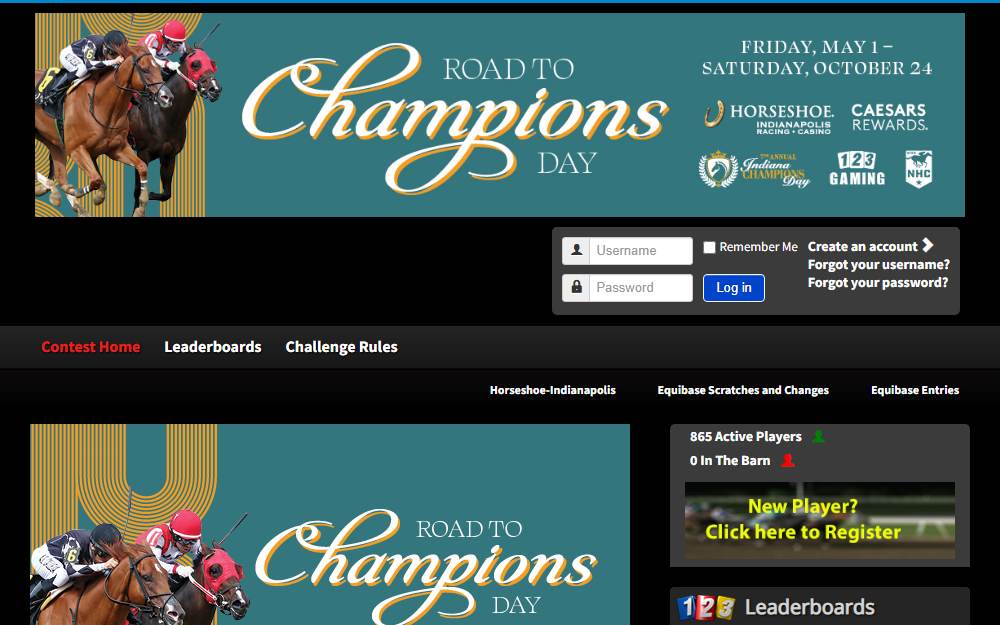 Road to Champions Day site